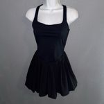 Qinsen Women’s Little Black Mini Dress Romper Small Photo 4