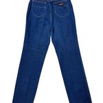 Wrangler Vintage 80s  Jeans 100% Cotton Made in USA Blue Misses 16 Photo 0