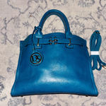 DASEIN Purse Satchel Handbag Adjustable Strap/Short Handles Tote Teal NWOT Blue Photo 0