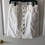 Madewell  stretch denim straight mini skirt Photo 1