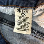 American Bazi  Womens Distressed Denim Shorts Cut Off Stretch 2X Photo 3