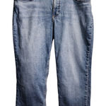 Anny Lee Lee Regular Fit Capri Jeans Mid Rise Denim Cropped Pants Womens‎ Size 14 Photo 0