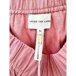 NEW Laude The Label Hepburn Trouser Wide Leg Pull On Minimalist Pink Pants Size XL Photo 7