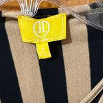 Liz Lange   Black and Tan Striped Dress Photo 2