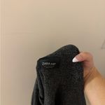 ZARA  KNIT dark grey THICK cardigan sweater size M Photo 4