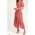 Lulus Lulu’s Rose Midi Dress Photo 2