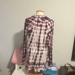 Rock & Republic  Purple Tie-Dye Button Down Shirt Photo 2