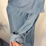 Anthropologie Pilcro and the Letterpress  Off Shoulder Chambray Dress Sz 2💛 Photo 7