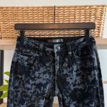 joe's jeans  Mid-Rise Burnout Velour Black The Skinny Jeans, 26 Photo 2