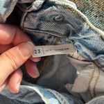 PacSun Ultra High Rise Slim Fit Jeans Light Wash Button Fly Size 23 Distressed Photo 15