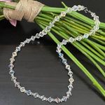 Vintage Clear Aurora Borealis AB Crystal Diamond Photo 0