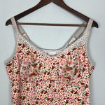 Ruby Ribbon Camisole Tank Top Shapewear Womens 46 Floral Heritage Lace Slimming Pink Size undefined Photo 2