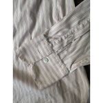 Loro Piana Button Up Shirt Women's 48 Italy Made Quiet Luxury Blouse 100% Cotton Photo 6