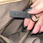 J.Crew Tan Pebble Grain Leather Bucket Shoulder Bag Hobo Purse Photo 5