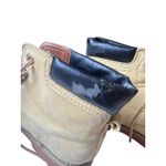 Esprit  | 6.5 | chamois suede utility boot hiking lug women Ankle Bootie leather Photo 4