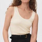 Everlane NEW  The Organic Cotton Tissue Tank in Canvas Photo 0