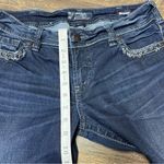 Silver Jeans  Suki Bootcut Mid Rise Womens 31x31 Blue Denim Embroidered Western Photo 3