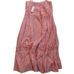 NWT La Vie Rebecca Taylor Kelsey in Blossom Pink Clip Dot Cotton Sundress L Size L Photo 7