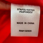 superdown  Arielle Slit Maxi Skirt Womens XXS Red Surplice Sultry Modern Femme Photo 10