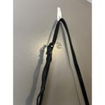 Elliott Lucca Crossbody Bag Womens Black Leather Magdalena Woven Turn Lock Photo 1