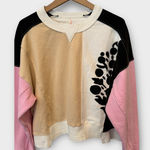 Free People FP Movement Intercept Colorblock Graphic Sweatshirt Size Small Photo 7