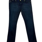 Rock & Republic  SZ 31 Stella Jeans Embroidered Straight Leg Dark Wash Mid-Rise Photo 0