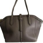 J.Crew Large Light Brown Leather Trapeze Tote Photo 0