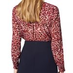 LK Bennett L.K.Bennett Damiell Animal-Print Blouse Photo 1