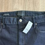 White House | Black Market WHBM Dark Wash Denim High Rise Skinny Flare Sculpt Jeans Photo 3