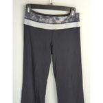 Lululemon Black Groove Flare Pants Womens 4R Sports Yoga Workout Exercise Photo 1