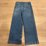 Pilcro  x Anthropologie Skipper High Waisted Wide Leg Jeans Medium Wash Size 27 Photo 4