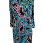 | Lilly Pulitzer Newport Silk Paisley Dress Photo 0