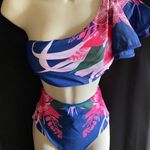 One Shoulder Two Piece Bikini Multiple Size L Photo 0