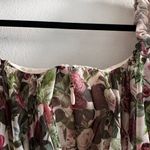 House Of CB NWOT Nina Vintage Floral Gathered Bodysuit S Photo 10