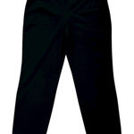 Eileen Fisher Plus Size 2X Washable Crepe Pull On Pants Black Minimal Capsule Photo 0