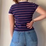 H&M  striped tshirt with white rim Photo 2