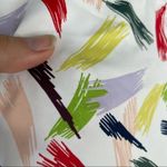 United Colors Of Benetton STILE BENETTON Colorful Tank Top Womens Size XS Artsy Funky Maximalist Summer Photo 6