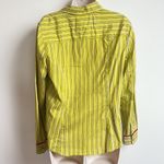 Jones New York  signature stretch lime green button down long sleeve shirt Photo 1