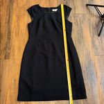 Kasper  Elegant Black Midi Dress Photo 4