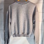 SKIMS  crew neck pullover cotton fleece classic Sweatshirt Photo 6