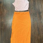 Pink Queen NWOT- 2 Piece Tank and Skirt with Slit Photo 2