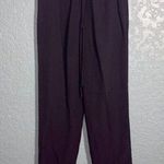 carole little Vintage Dark Purple  Petite Straight Leg Pants Photo 0