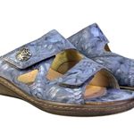 Hallux Fidelio Fabia Sandals GUC $223 Size 41 US 10/10.5 S3659 Blue Photo 2