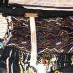 Free People  Dance Magic Floral Print Metallic Tunic Dress Size S Photo 1