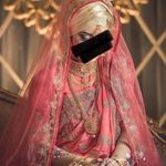 Pakistani indian heavy wedding full set dress /sari Pink Photo 1