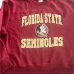 Florida State Seminoles Sweatshirt size Small Red Photo 2