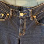 Tory Burch Super Skinny Jeans Denim Pants Women’s 27 (29) Dark Blue Big Patch Photo 1