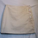 Urban Outfitters Soft Yellow/Neutral/White Skirt Photo 0