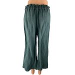 YFB Women's Green Patch Pockets High Waist Wide Leg Baggy Utility Cargo Pants XS Photo 1