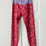 Anthropologie Floral Contrast Leggings, Size M Photo 4